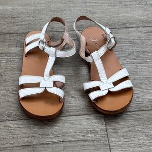 Jacadi White Kids Sandals